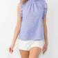 Thml - Abby Ruffle Sleeve Textured Top