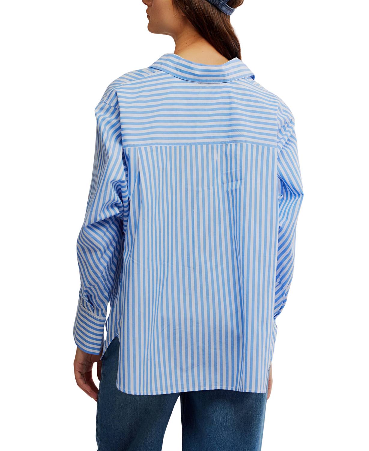 Free People - Sabine Striped Articulated Shirt