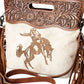 American Darling - Cowhide Bronc Clutch Bag