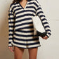 Perfectwhitetee - Women's Alison Stripe Tennesse Jersey Shirt