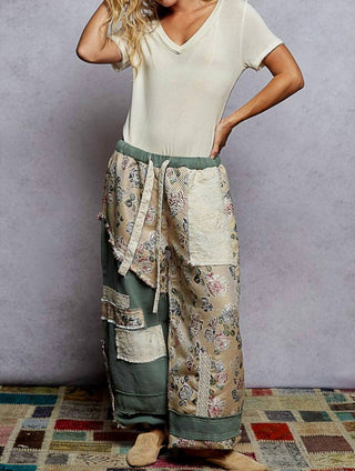 Pol - Patchwork Jogger Pants