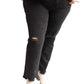 Risen - High Rise Straight Leg Jeans Plus Size