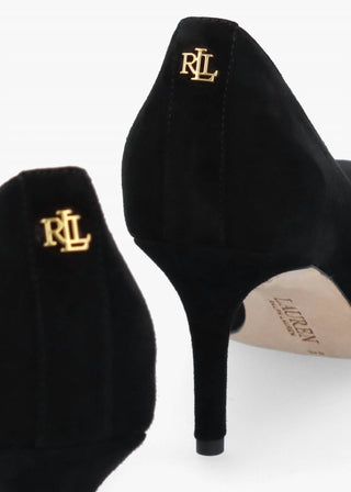 Ralph Lauren - Women's Lanette Bow-trim Suede Pumps Sandal