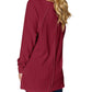 Basic Bae - Chic Ribbed Round Neck Slit Tee