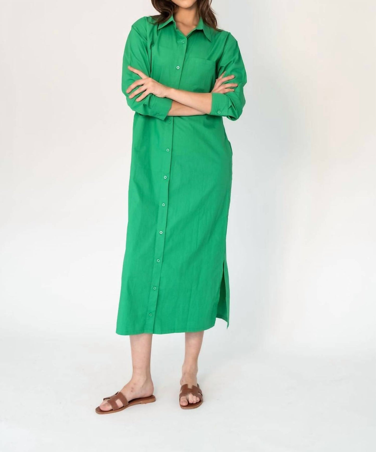 Recollection Brand - Maxi Shirt Dress