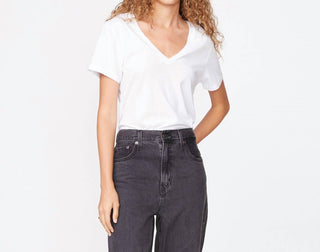 Monroe - Blusa decote em V dos anos 90