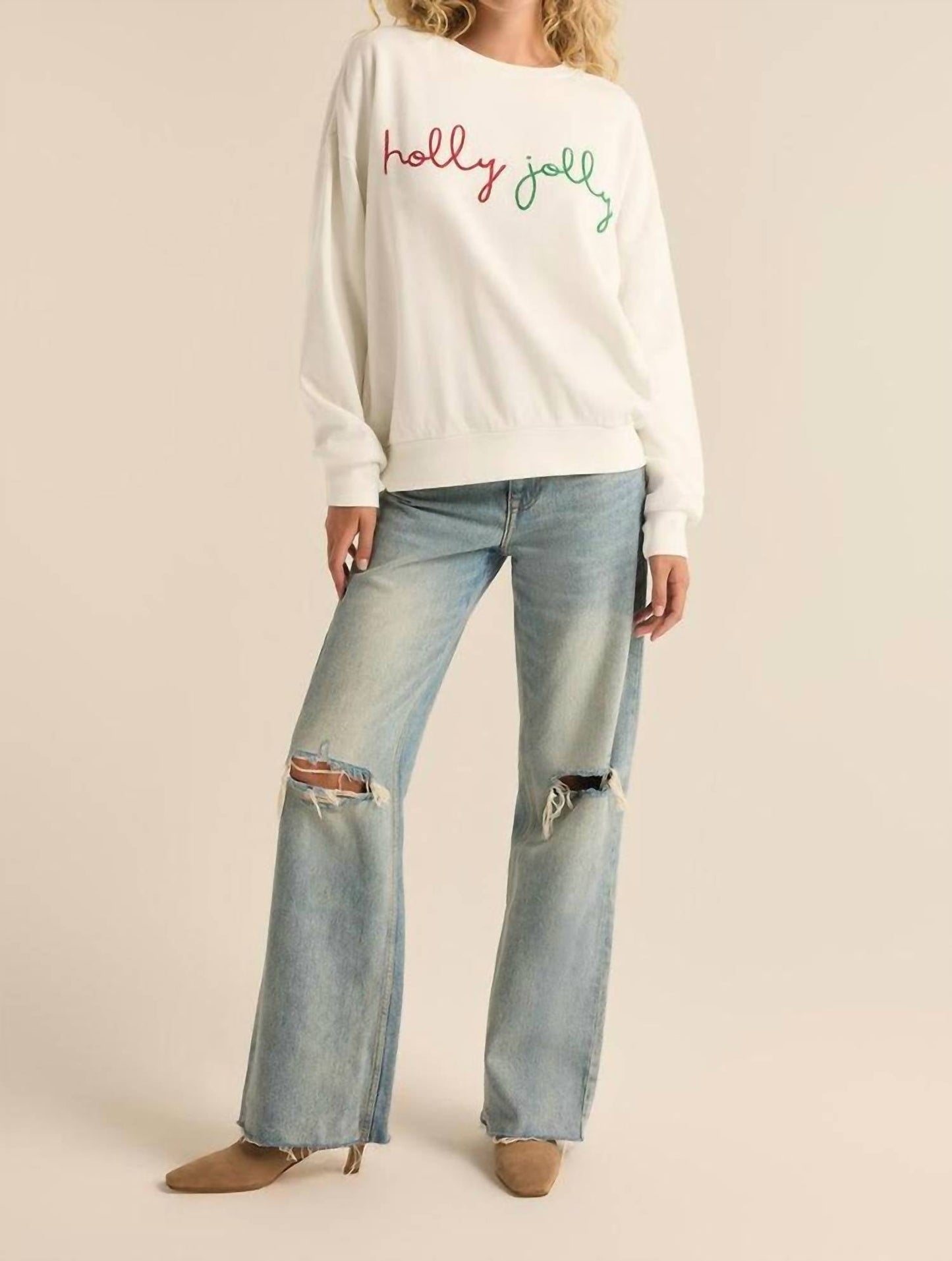 Z Supply - Holly Jolly Graphic Sweatshirt