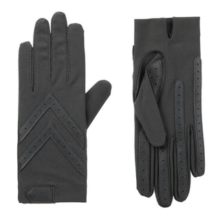 Isotoner - Women's SmartDRI Chevron Shortie Touchscreen Gloves