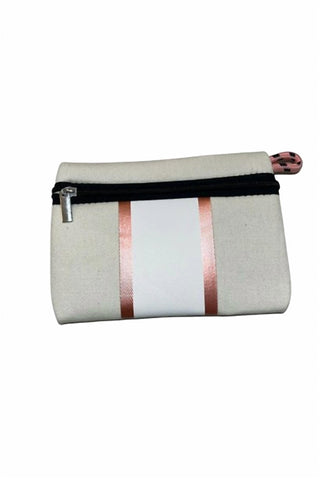 Laken Paige - Bolsa tote feminina Ava com detalhes em ouro rosa