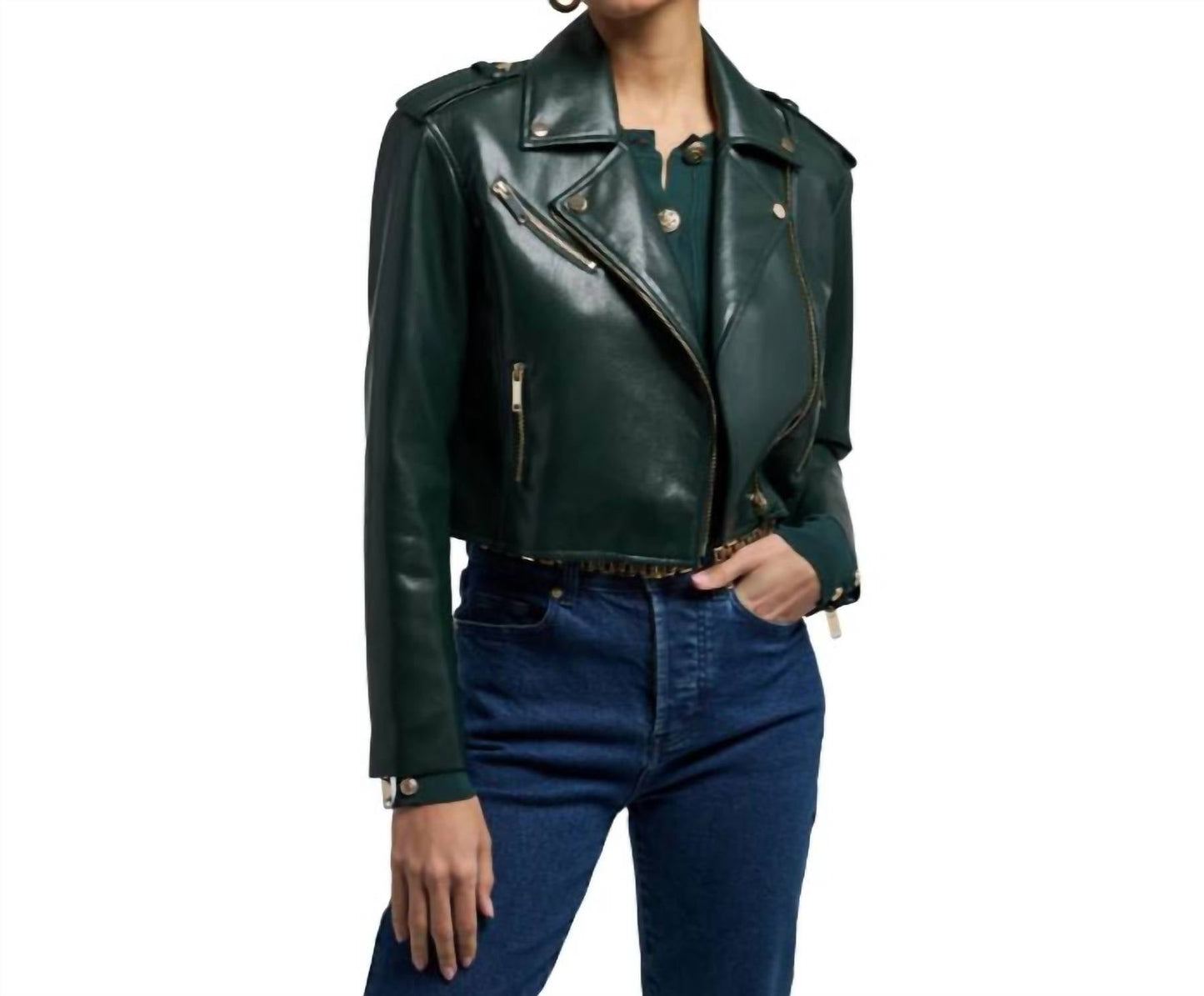 Generation Love - Cosita Vegan Leather Moto Jacket