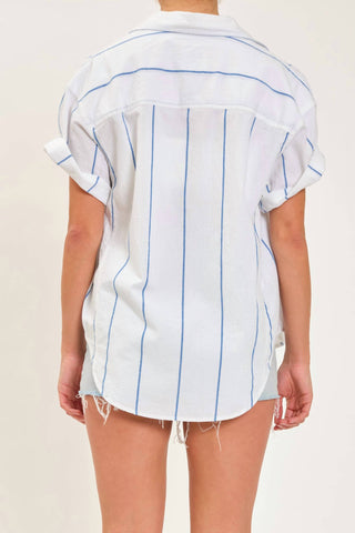 Daze - Breezy Button Down Top