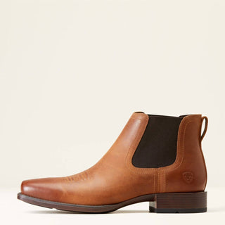 Ariat - Bota masculina Booker Ultra com bico quadrado Western