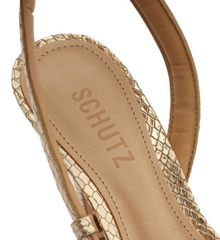 Schutz - Salto alto metálico feminino Courtney