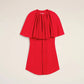 Ami - Shirt Dress With Ruff