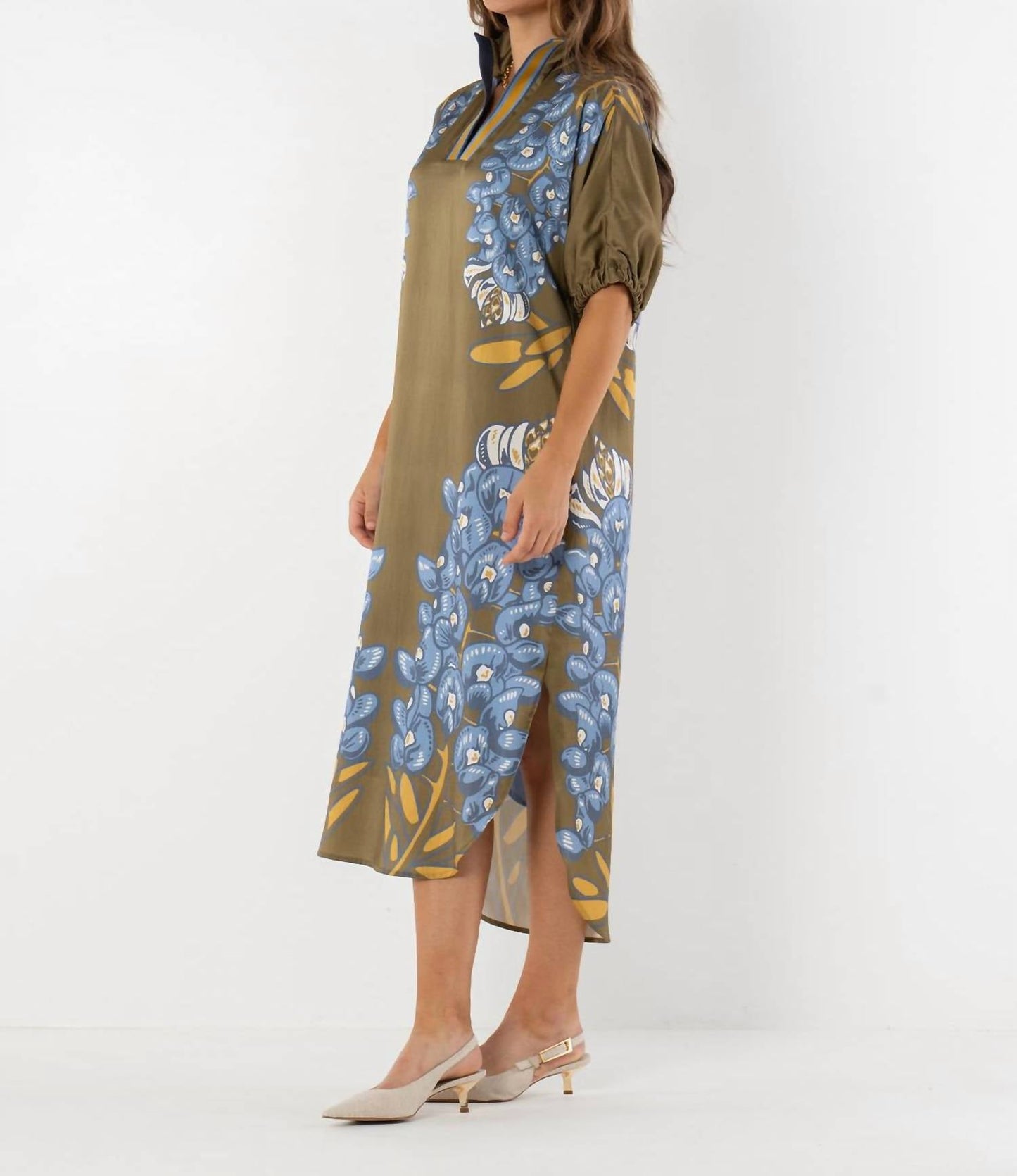 Emily Mccarthy - Poppy Caftan Midi Dress