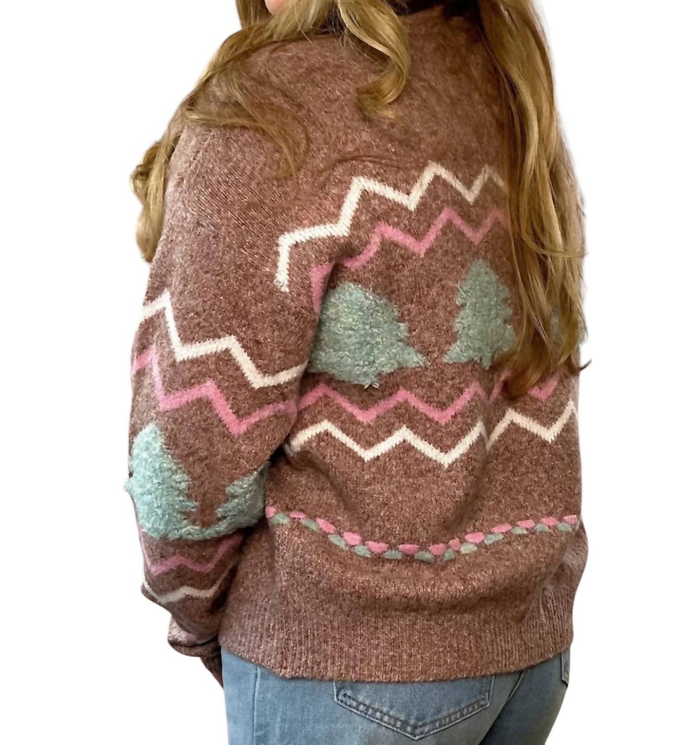 Adora - Fluffy Christmas Tree Sweater