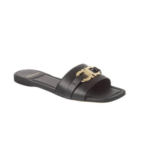 Salvatore Ferragamo - Sandália feminina Leah Flat Slide