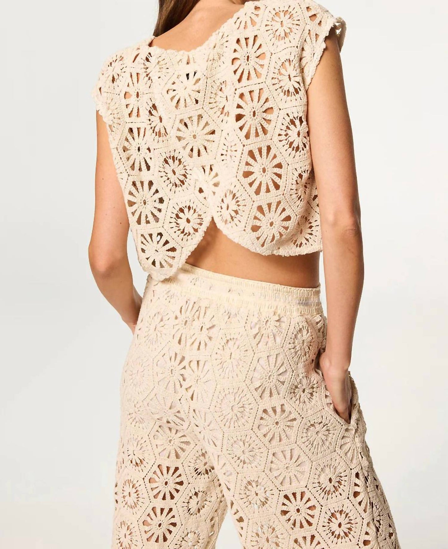 Misa Los Angeles - Nissa Crochet Top