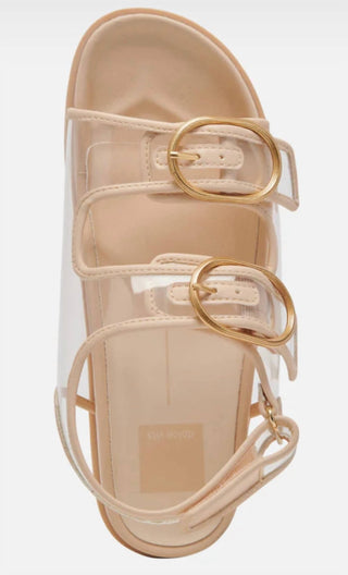 Dolce Vita - Sandálias femininas Starla de vinil transparente