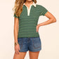 Ramy Brook - Avalon Ribbed Knit Polo Top