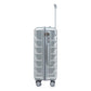 3-Piece ABS Spinner Wheel Luggage Set with Combination Lock