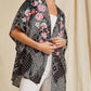 Andree By Unit - Floral Embroidered Kimono Jacket