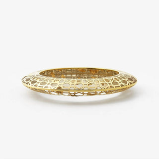 Avenue Chic - Women's Temple Muse Oval Hinge Cuff
