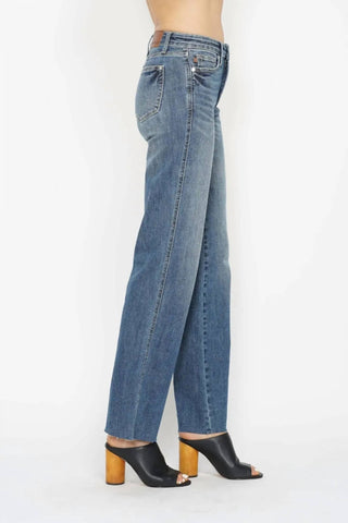 Trendsi - Women's Judy Blue Full Size Tummy Control Straight Jeans