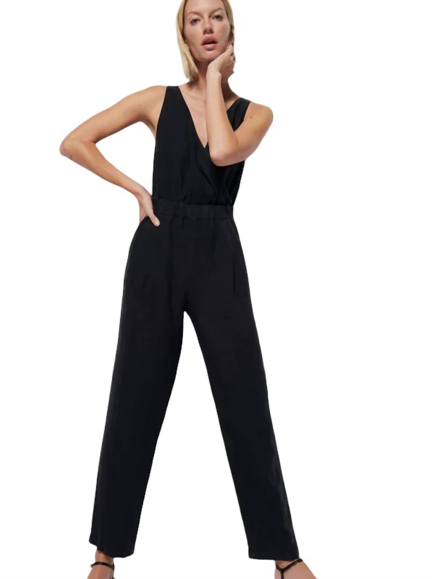 Nation Ltd - Kiara V Neck Jumpsuit