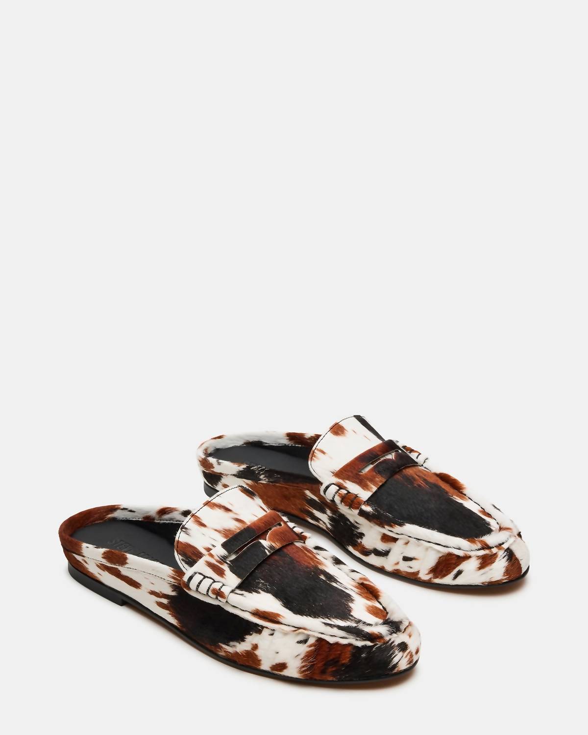 Steve Madden - Women's Rafe Cow Print Slip-on Flat