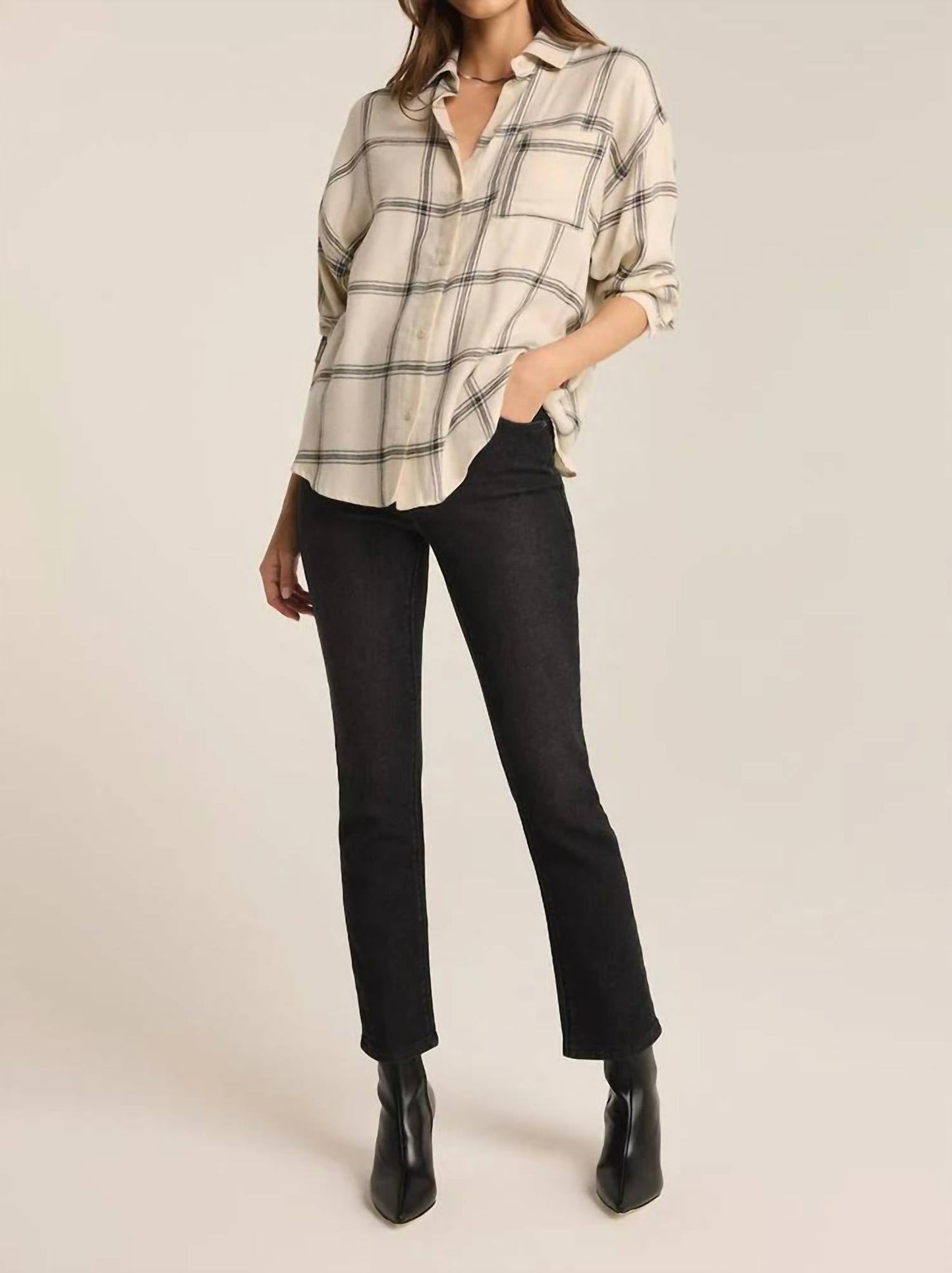 Z Supply - River Plaid Button Up Shirt