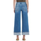 Flying Monkey - High Rise Cuffed Wide Jean