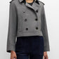 Veronica Beard - CROPPED CONNELEY TRENCH JACKET