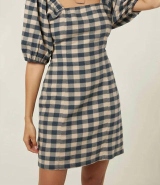 O'Neill - Vestido curto xadrez Abbie