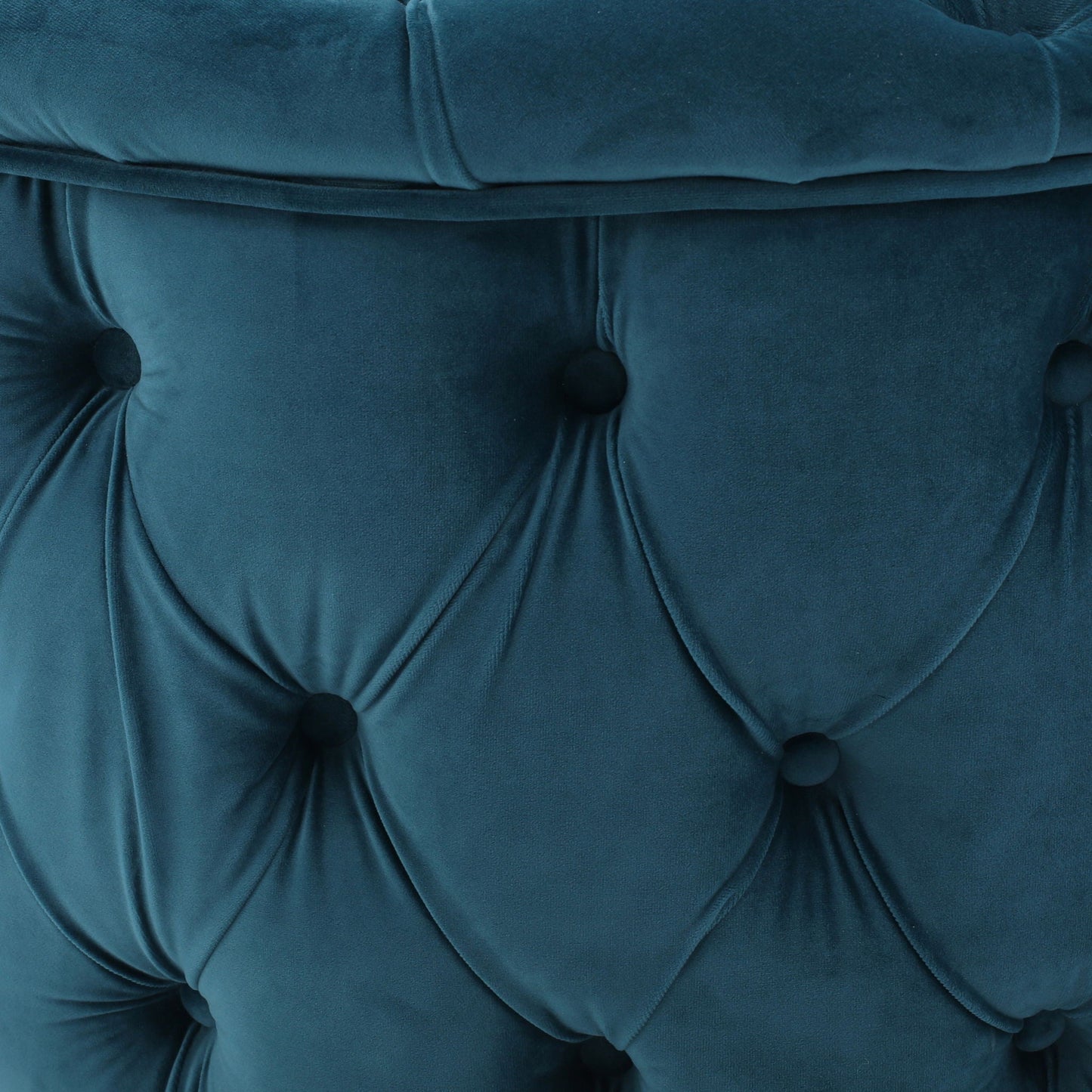 Modern Glam Ottoman Velvet