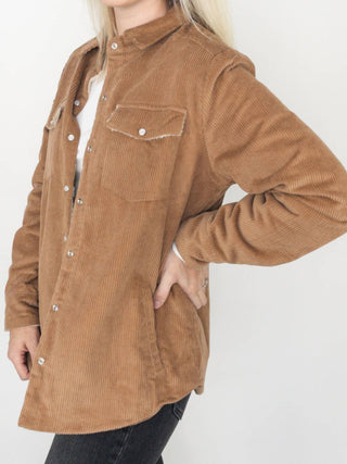 Bluivy - Corduroy Sherpa-lined Jacket