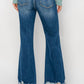 Risen - High Rise Straight Crop Jean