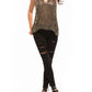 Parker - Fallon Sequin V-neck Top