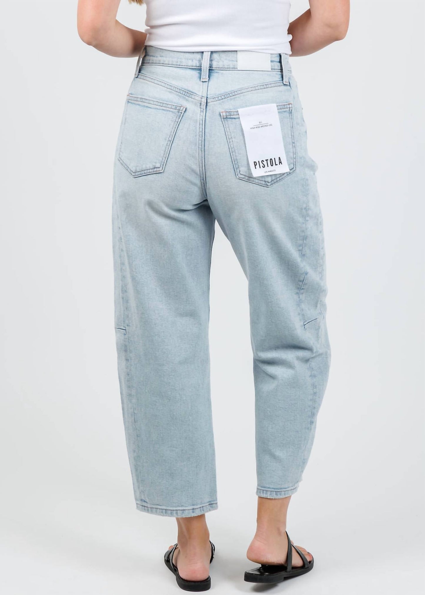Pistola - Eli High Rise Barrel Jeans