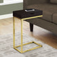 Accent Table, C - Shaped Contemporary & Modern Elegant Design