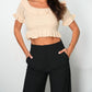 Falcon Park - Kaylan Pointelle Off The Shoulder Top