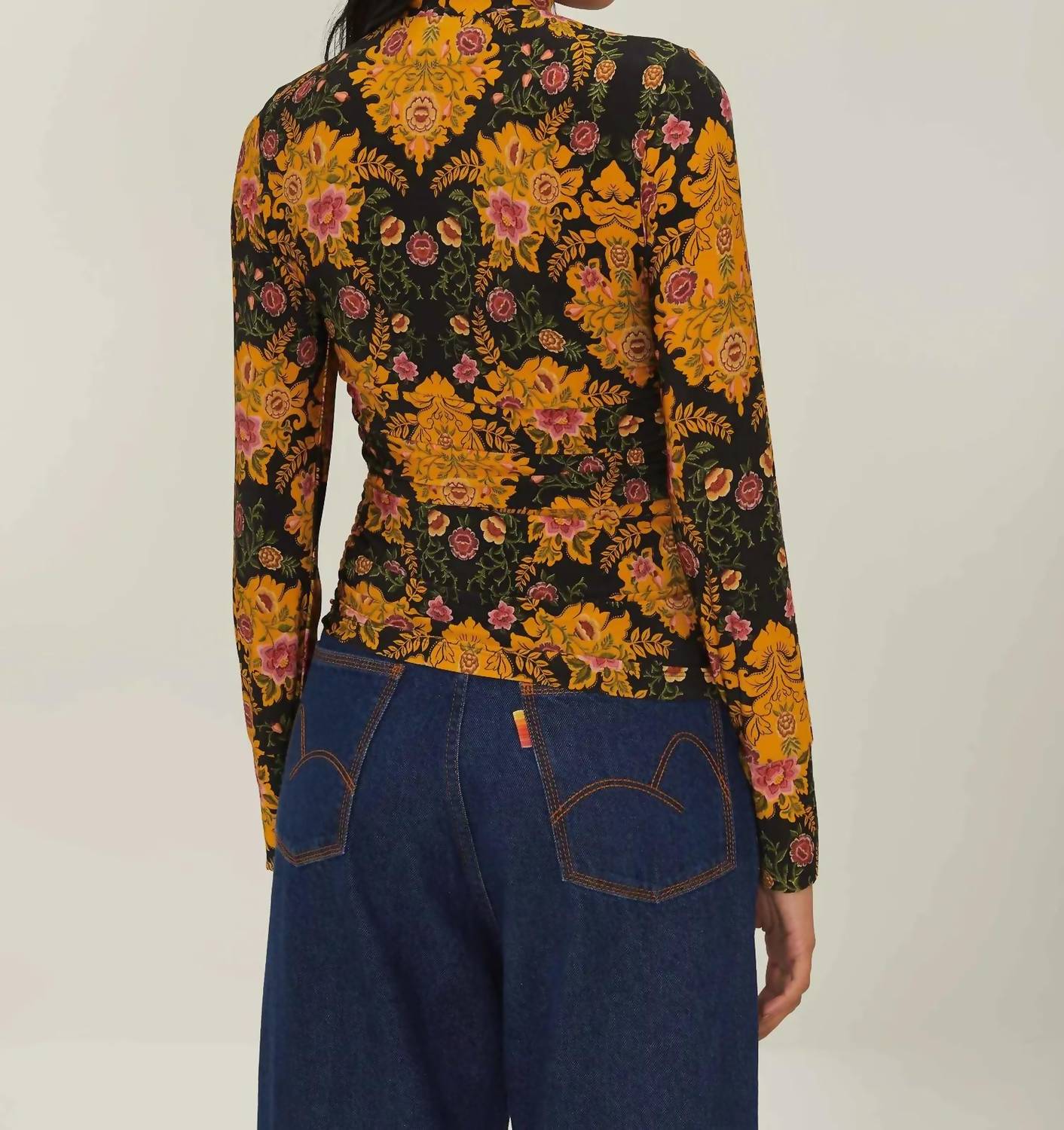 Farm Rio - Arabesque Floral Jersey Top