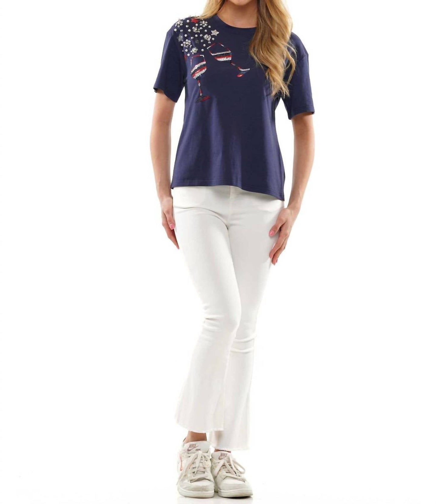 And The Why - American Wine Glass Tee