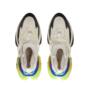 Balmain - Men's Unicorn Low-top Neoprene & Leather Chunky Sneakers