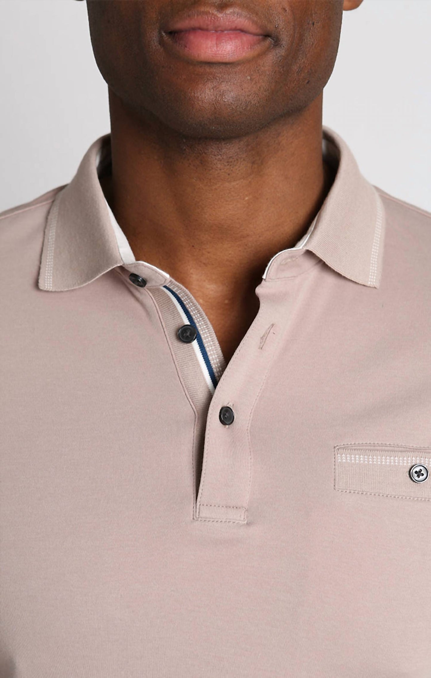 Jachs New York - Luxe Cotton Long Sleeve Polo Shirt