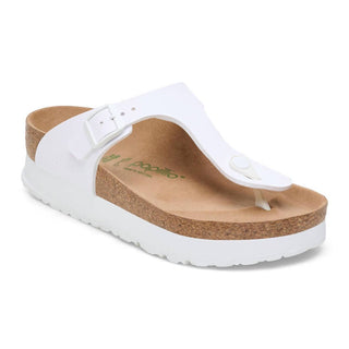 Birkenstock - Sandália feminina plataforma Gizeh Birko-Flor - Ajuste regular