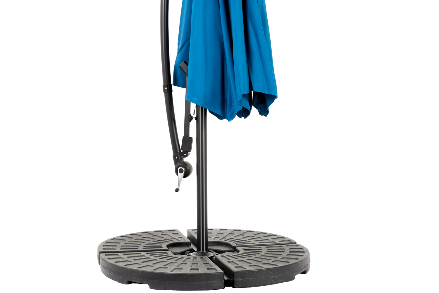 10ft Offset Hanging Market Patio Umbrella with Easy Tilt Adjustment