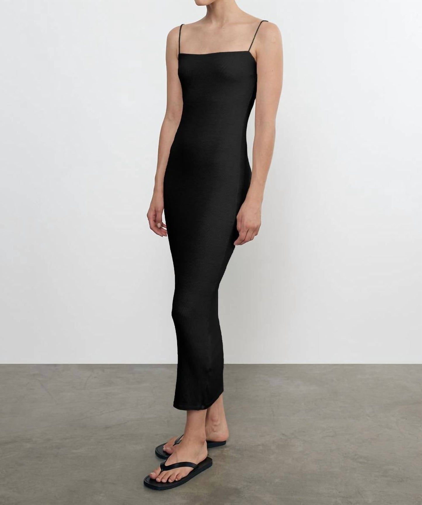 Enza Costa - Silk Rib Essential Strappy Dress