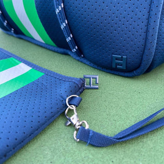 Five Love - Bolsa tote pequena para remo de pickleball feminino Courtside