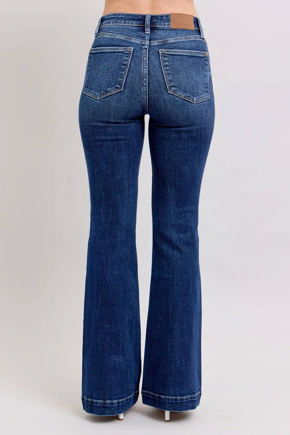 Judy Blue - High Waist Trouser Flare Jeans